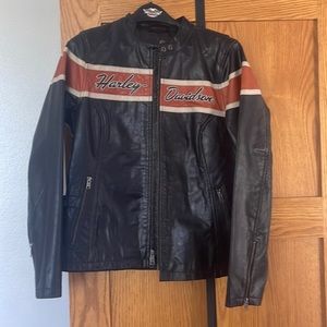 Womens Harley Davidson riding jacket.